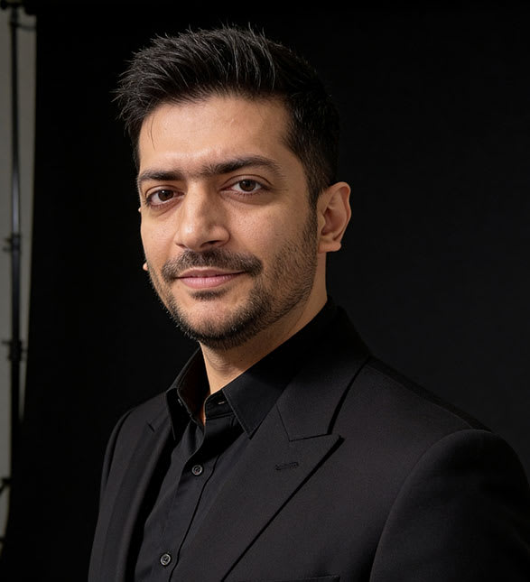 Dr. Kashif Gandhi, Dentist at Dawson Dental - Lucknow - Portrait Photo