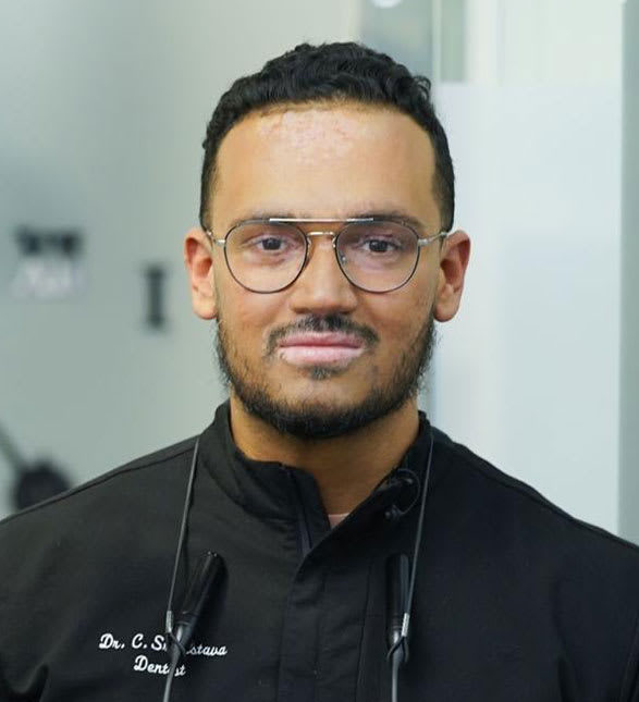 Dr. Chitresh Srivastava, Dentist in Dawson Dental - North Bay - Portrait Photo