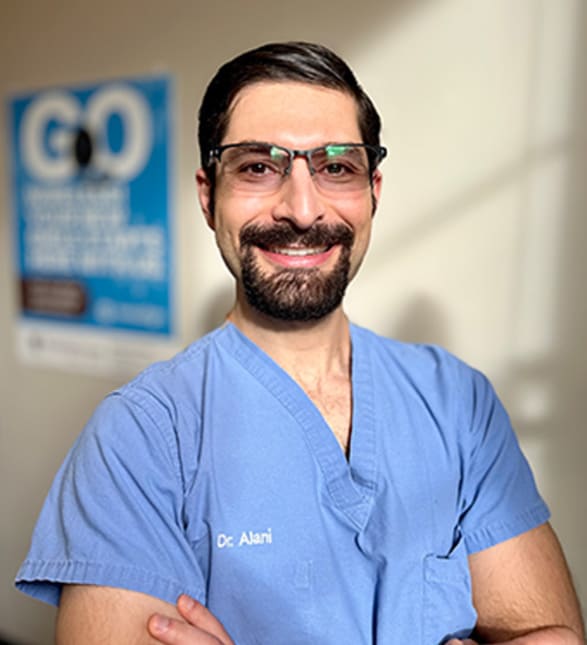 Dr. Mustafa Alani, Dentist in Ainslie Street Dental - Portrait Photo