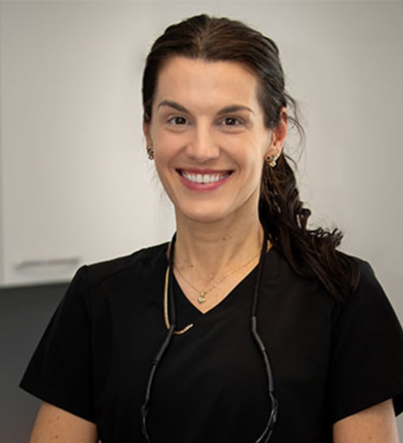 Dre Marie-Hélène Bussières, dentiste, Centre dentaire Masse - Photo portrait