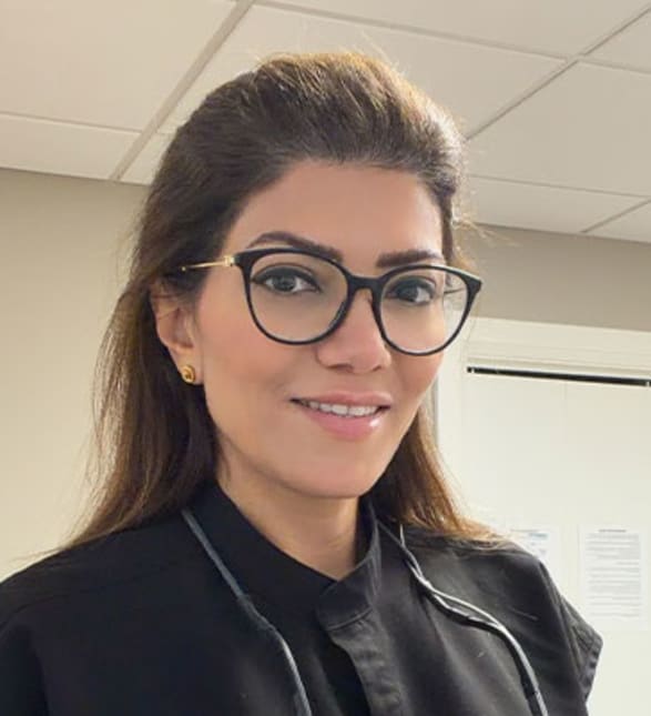 Dr. Darine Teima, Dentist in Green Meadows Dental - Portrait Photo