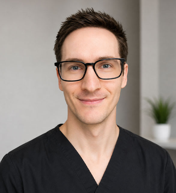 Dr. Jonathan Calvert, Dentist at Midnapore Dental Wellness - Portrait Photo