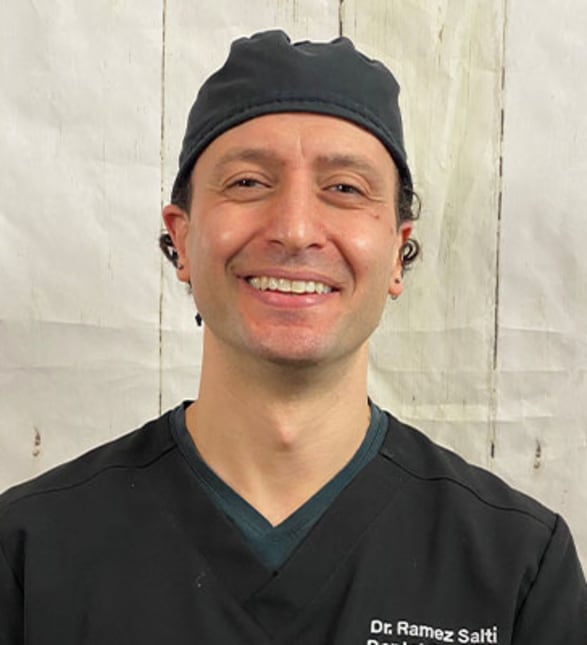 Dr. Ramez Salti, Dentist in Live Well Dental - Portrait Photo
