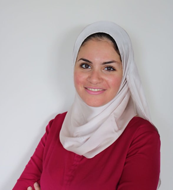 Dr. Arwa Elzayaat, Dentist in Cornerstone Dentistry - Portrait Photo