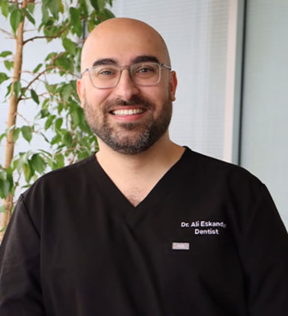 Dr. Ali Eskandari, Dentist in Clayton Park Dental - Portrait Photo