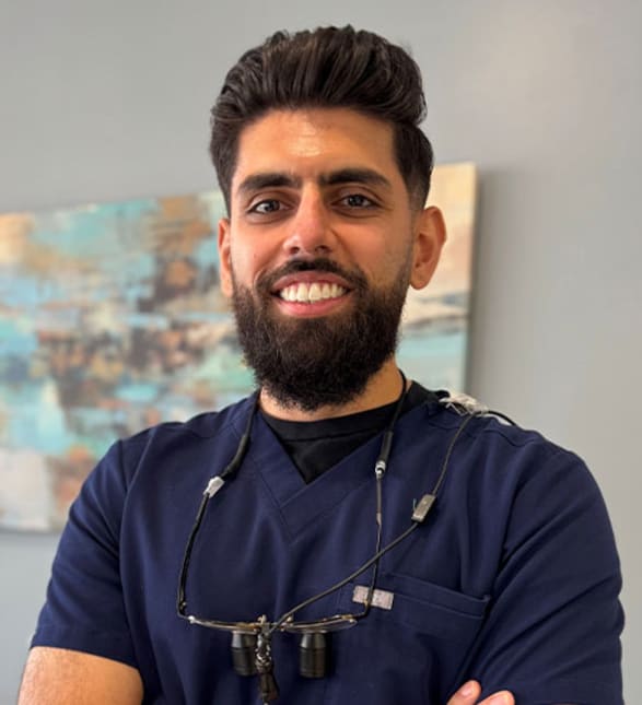 Dr. Kabeer Karzai, Dentist in Wellspring Dental Deep River - Portrait Photo