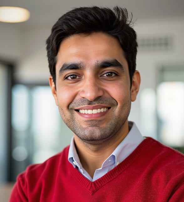 Dr. Ankit Gaur, Dentist in Spryfield Dentistry - Portrait Photo