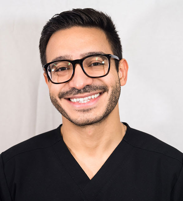 Dr. Khashayar Khaleghi, Dentist in Cornerstone Dental - Dr. Rex Hawthorne - Portrait Photo