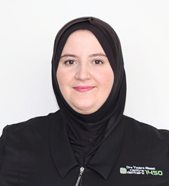 Dre Yousra Bisset, dentiste, Centre Dentaire 1450 - Photo portrait