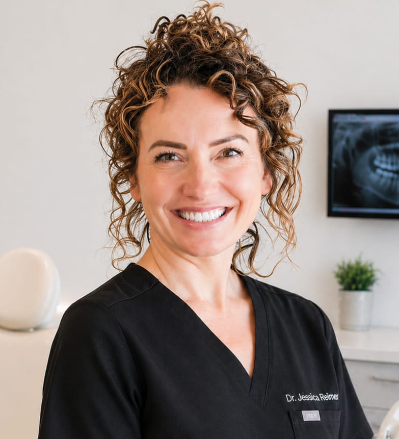 Dr. Jessica Reimer, Dentist in Dandelion Dental - Portrait Photo