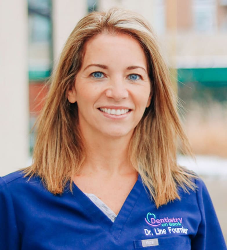 Dr. Line Fournier, Dentist in Dentistry on Bank - Portrait Photo