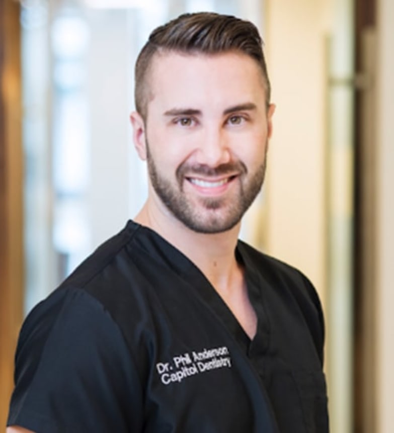 Dr. Phil Anderson, Dentist in Capitol Dentistry - Portrait Photo