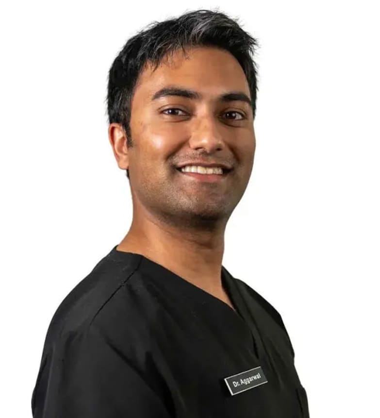 Dr. Prateek Aggarwal, Dentist in Cloverdale Dental - Portrait Photo