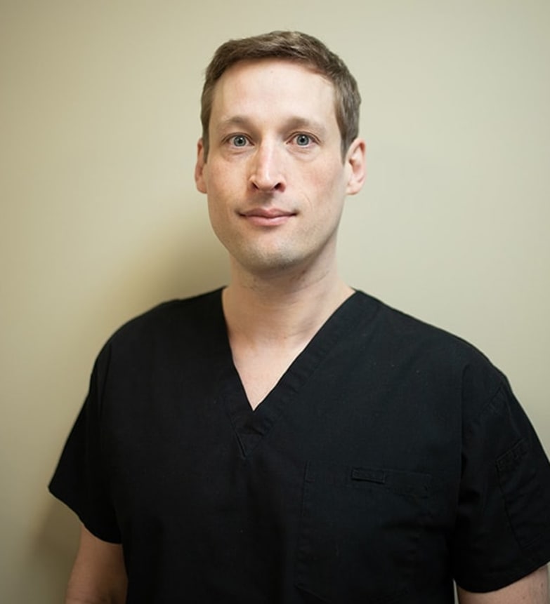 Dr. Tyler Hill, Dentist in Melfort Dental Group - Portrait Photo