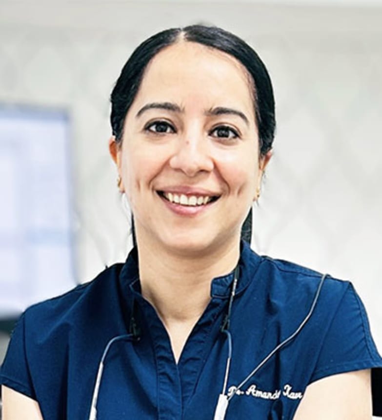 Dr. Amandeep Kaur, Dentist in Omega Dental - Portrait Photo