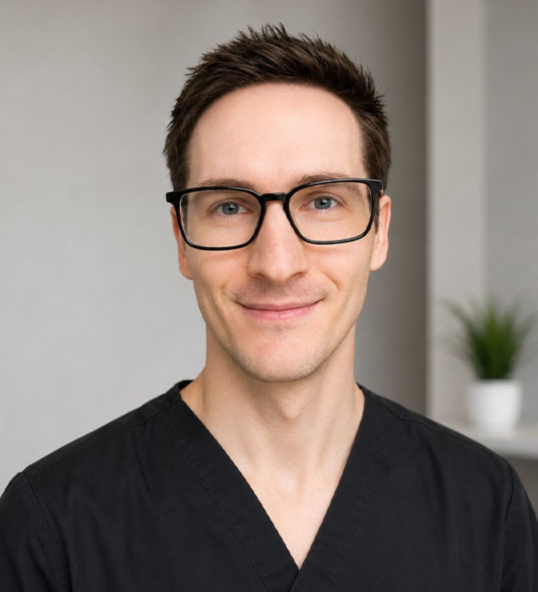 Dr. Jonathan Calvert, Dentist in Midnapore Dental Wellness - Portrait Photo