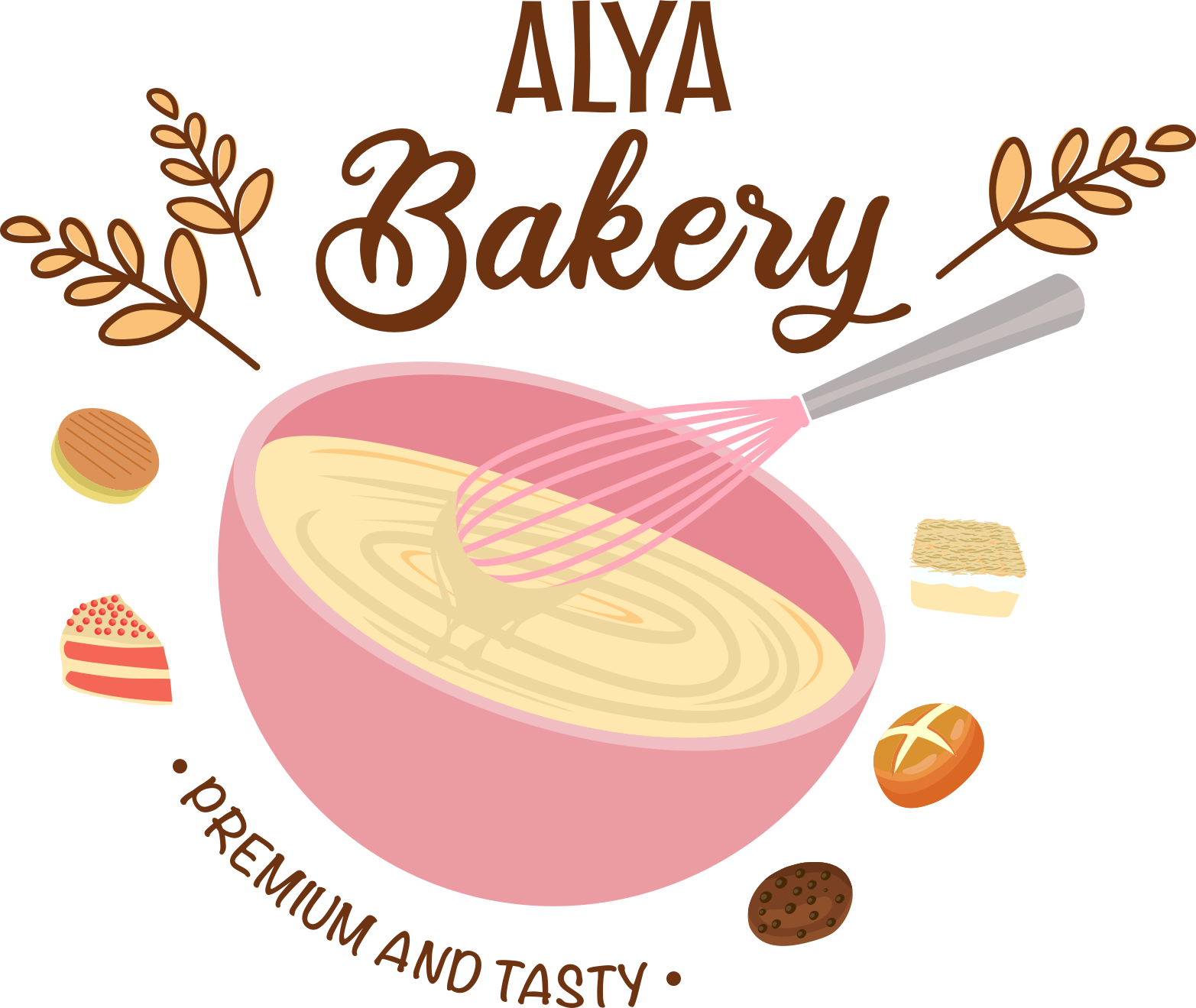 Alya Bakery Logo