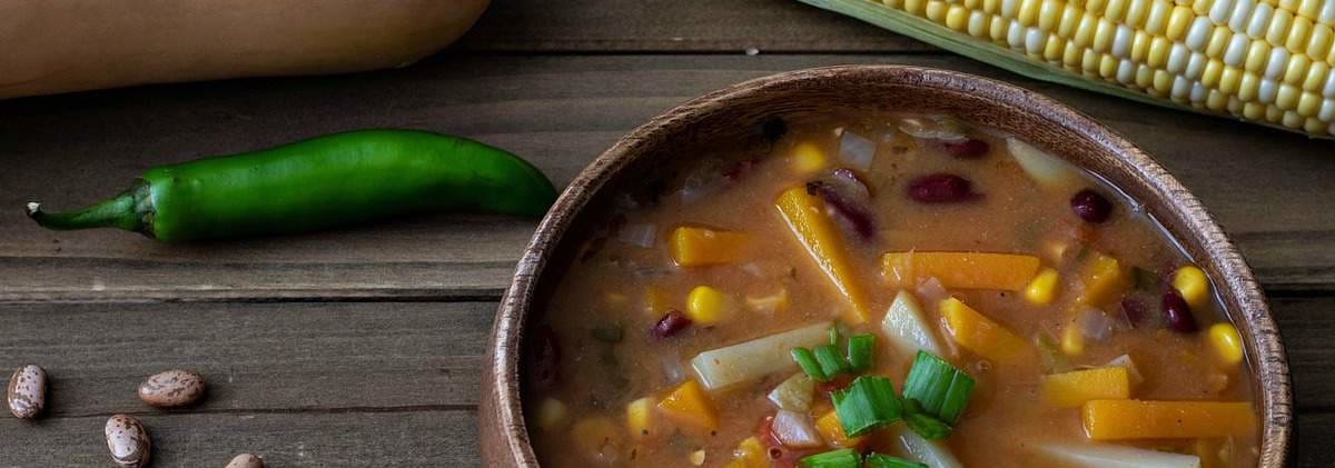 traditional Three Sisters stew (from BrandNewVegan)