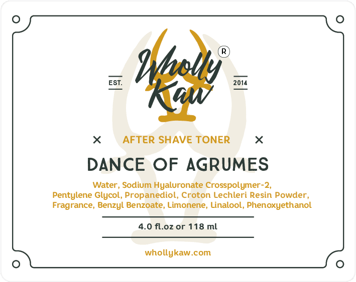 Dance of Agrumes After Shave Toner WhollyKaw
