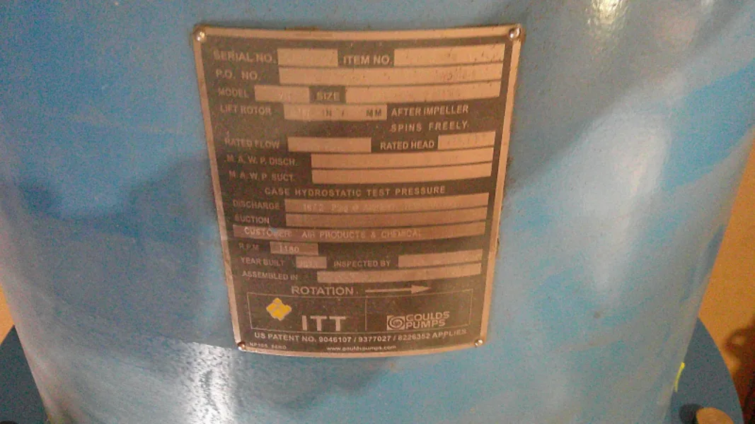 UNUSED ITT Bombas Goulds Water Pump Package - Image 2
