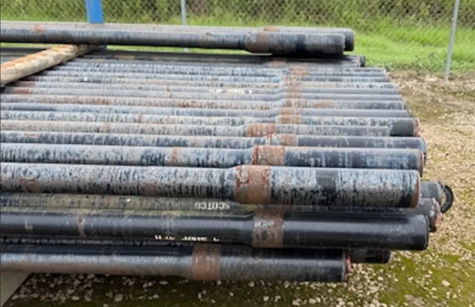 Drill Pipe, 4in Heavy Weight w/4" Full Hole, Inspected, 58jts - Image 3