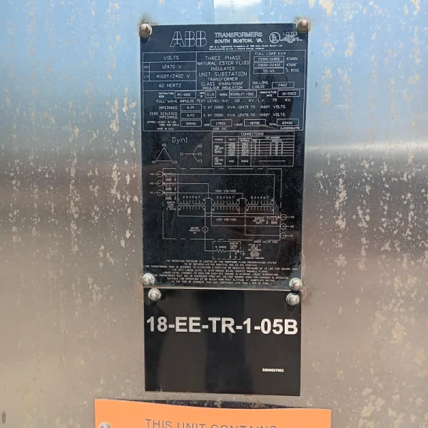 ABB Three-Phase Substation Transformer  - Image 6