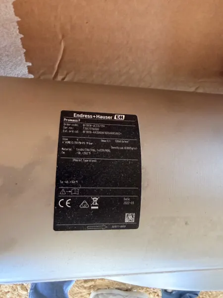 Endress+Hauser Promass F 300 Coriolis Flowmeter  - Image 2