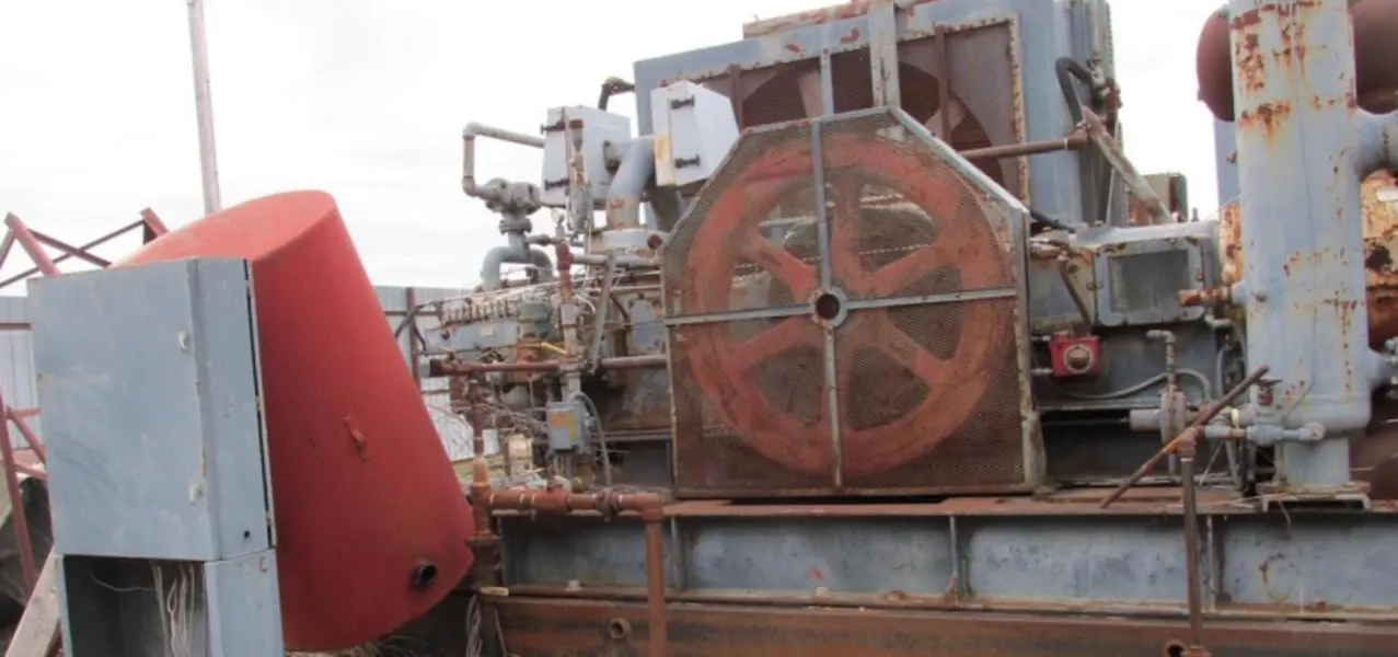 AjaxThree Stage Gas Compressor