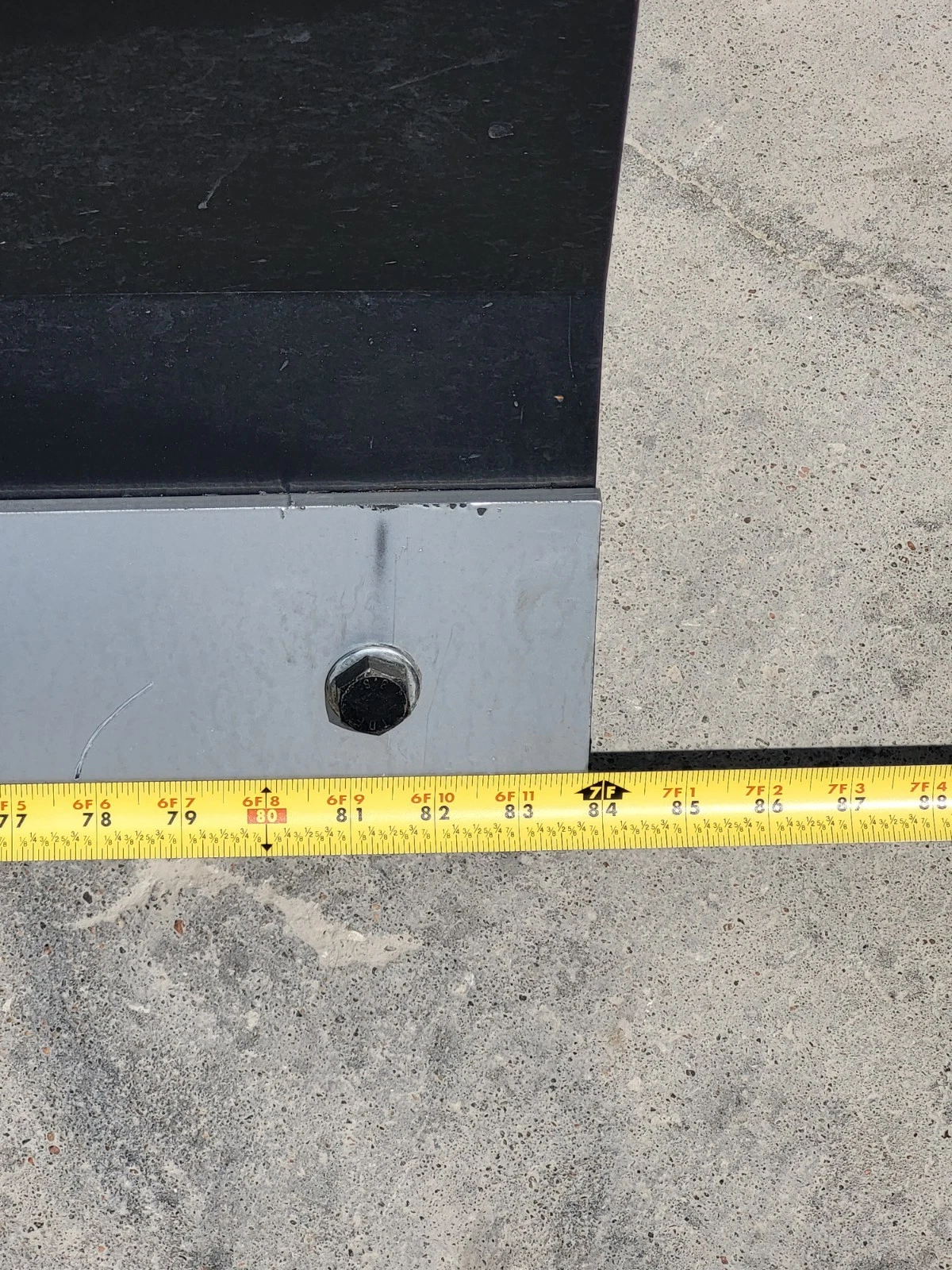 JCT 84" Hydraulic Push Snowplow Blade - Image 4