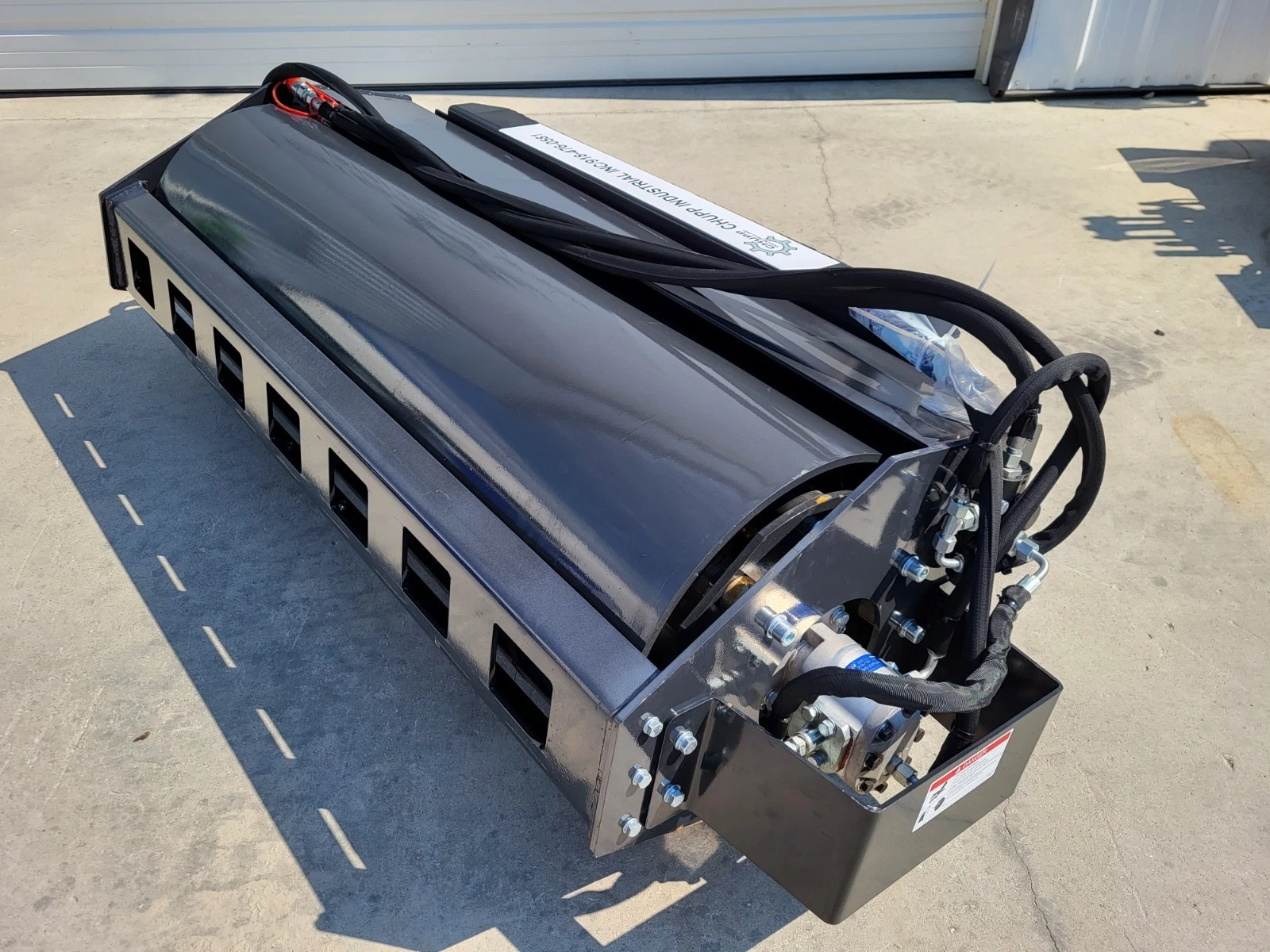 Wolverine 66" Hydraulic Vibratory Compactor Roller Attachment