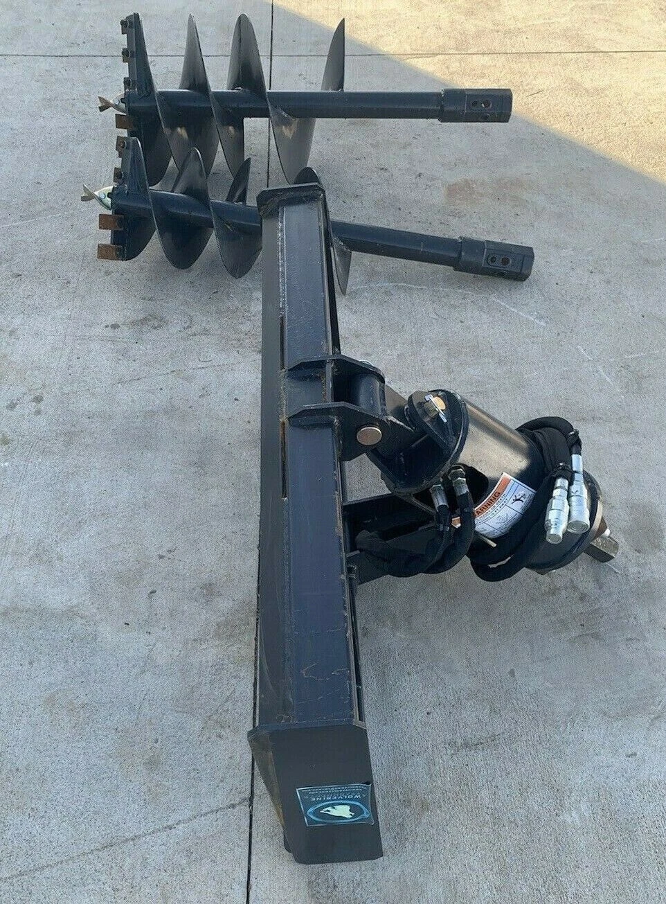 Wolverine Hydraulic Auger Attachment/Post Hole Digger - Image 4