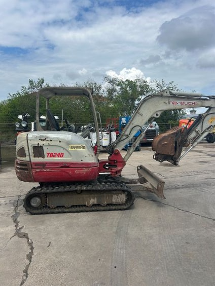 2019 Takeuchi TB240 Compact Excavator