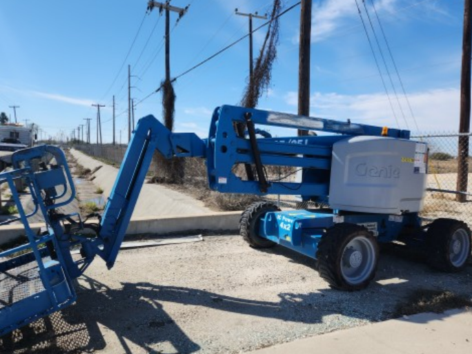2017 Genie Z-45/25J IC Articulating Boom Lift - Image 3