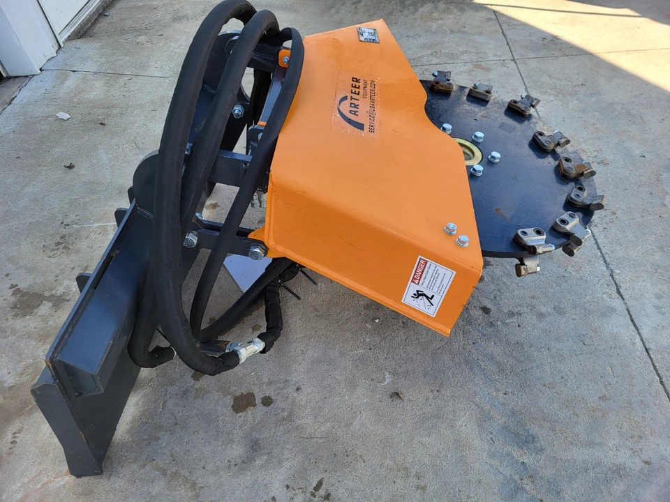 Arteer Hydraulic Transverse Stump Grinder Attachment - Image 2