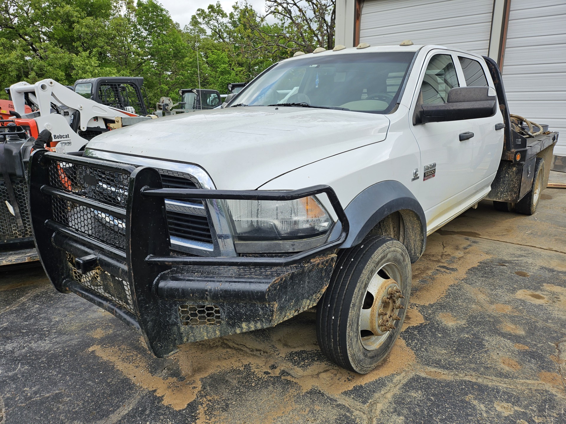 2012 Dodge Ram 5500 HD 4x4 Flatbed Pickup Truck