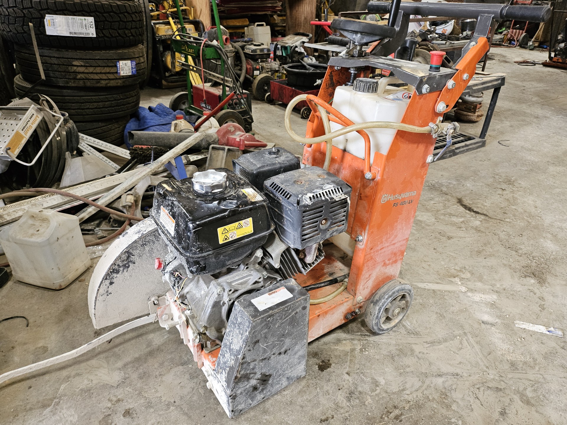Husqvarna 26" Walk-Behind Concrete Saw