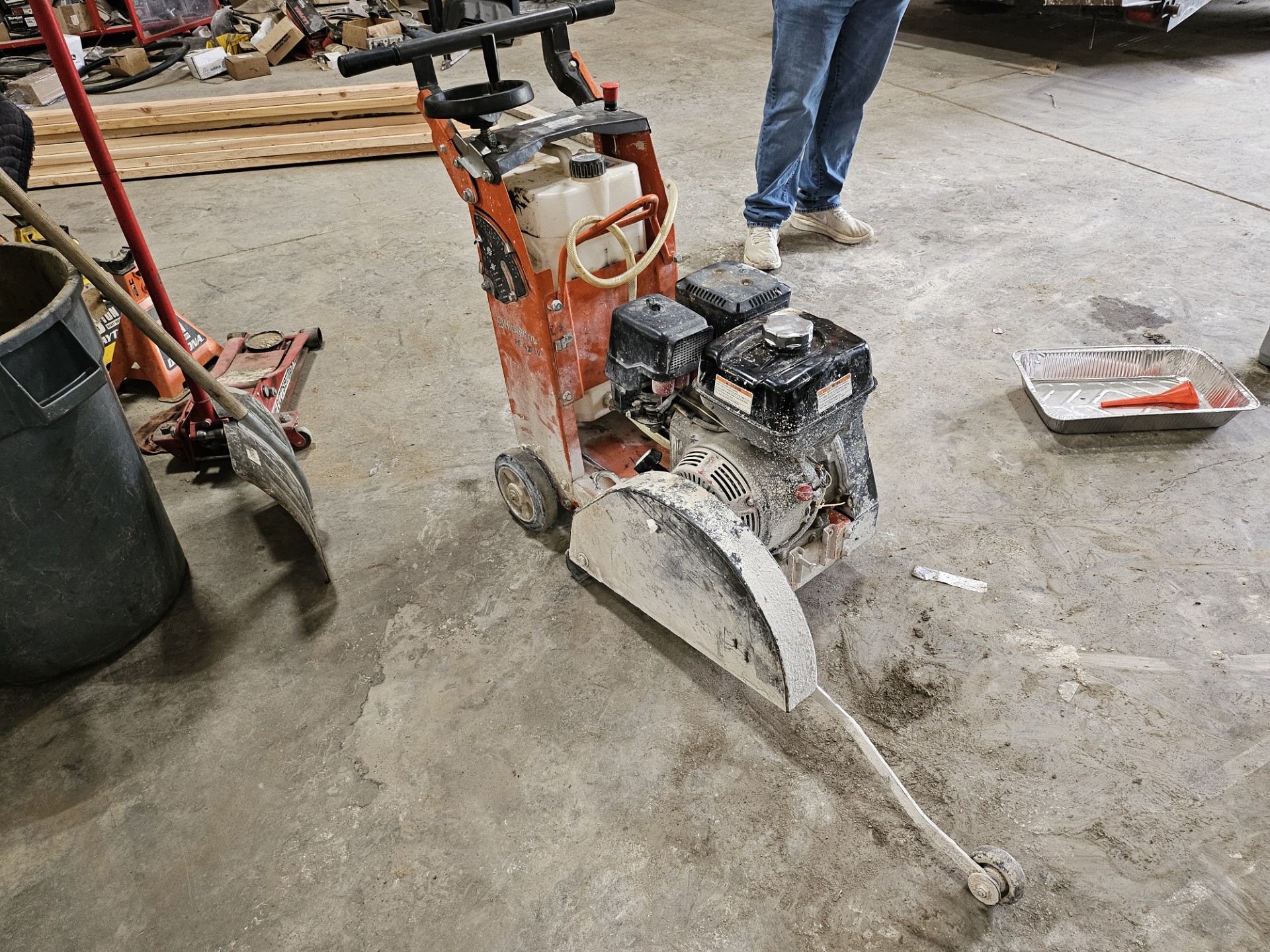 Husqvarna 26" Walk-Behind Concrete Saw - Image 2