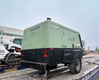2019 Sullair 375H DPQ-JD3 Portable Air Compressor - Image 3