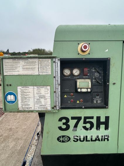 2019 Sullair 375H DPQ-JD3 Portable Air Compressor - Image 5
