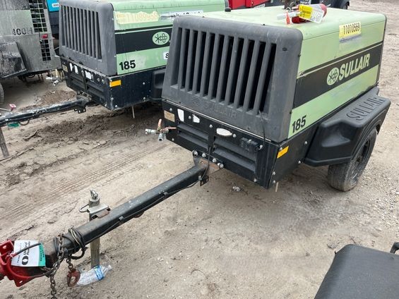 2019 Sullair 185DPQ-KU-T3 Portable Air Compressor