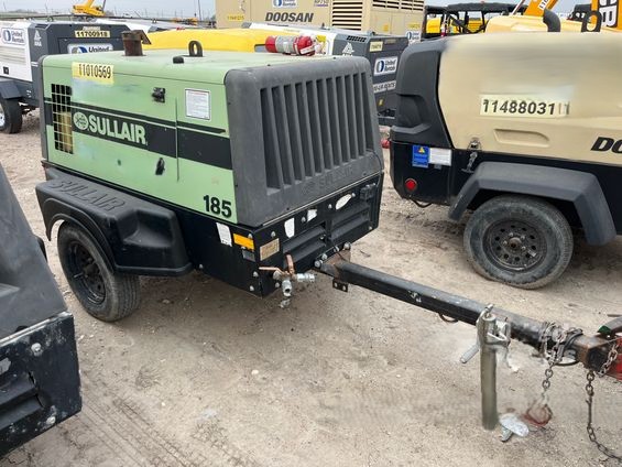 2019 Sullair 185DPQ-KU-T3 Portable Air Compressor - Image 2