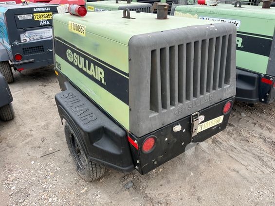 2019 Sullair 185DPQ-KU-T3 Portable Air Compressor - Image 4