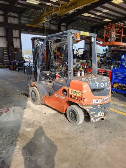 2019 Toyota 8FDU25 Diesel Forklift - Image 3