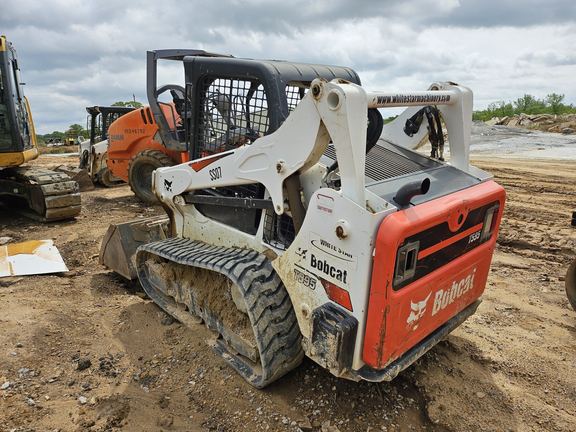 2021 Bobcat T595 Compact Track Loader - Image 4