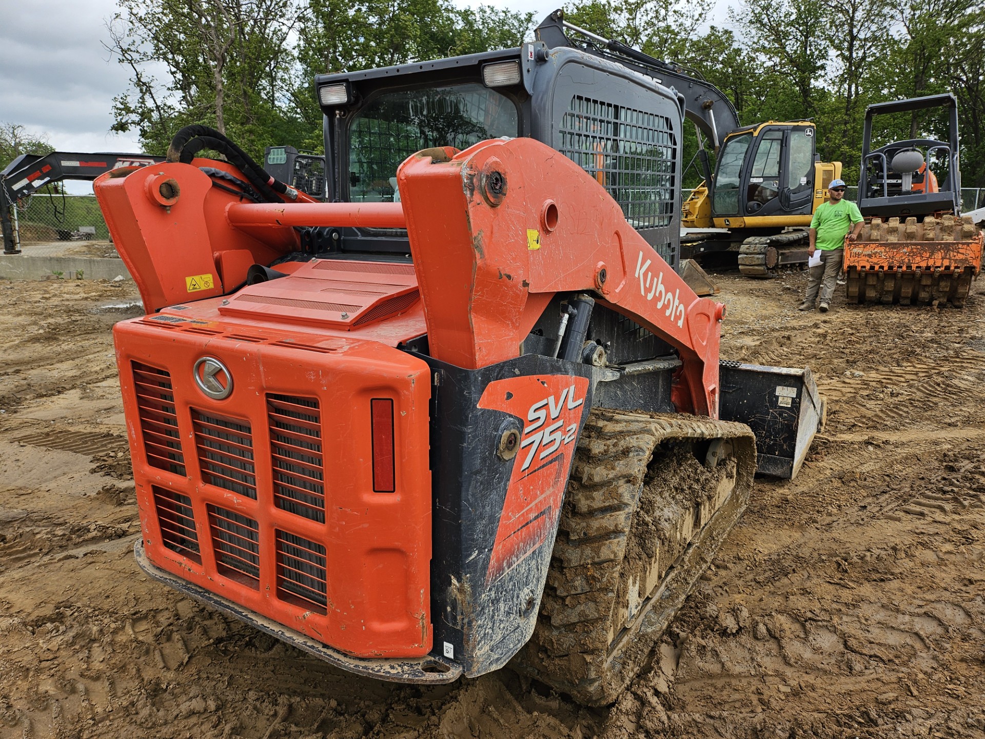 2021 Kubota SVL 75-2 Compact Track Loader - Image 4