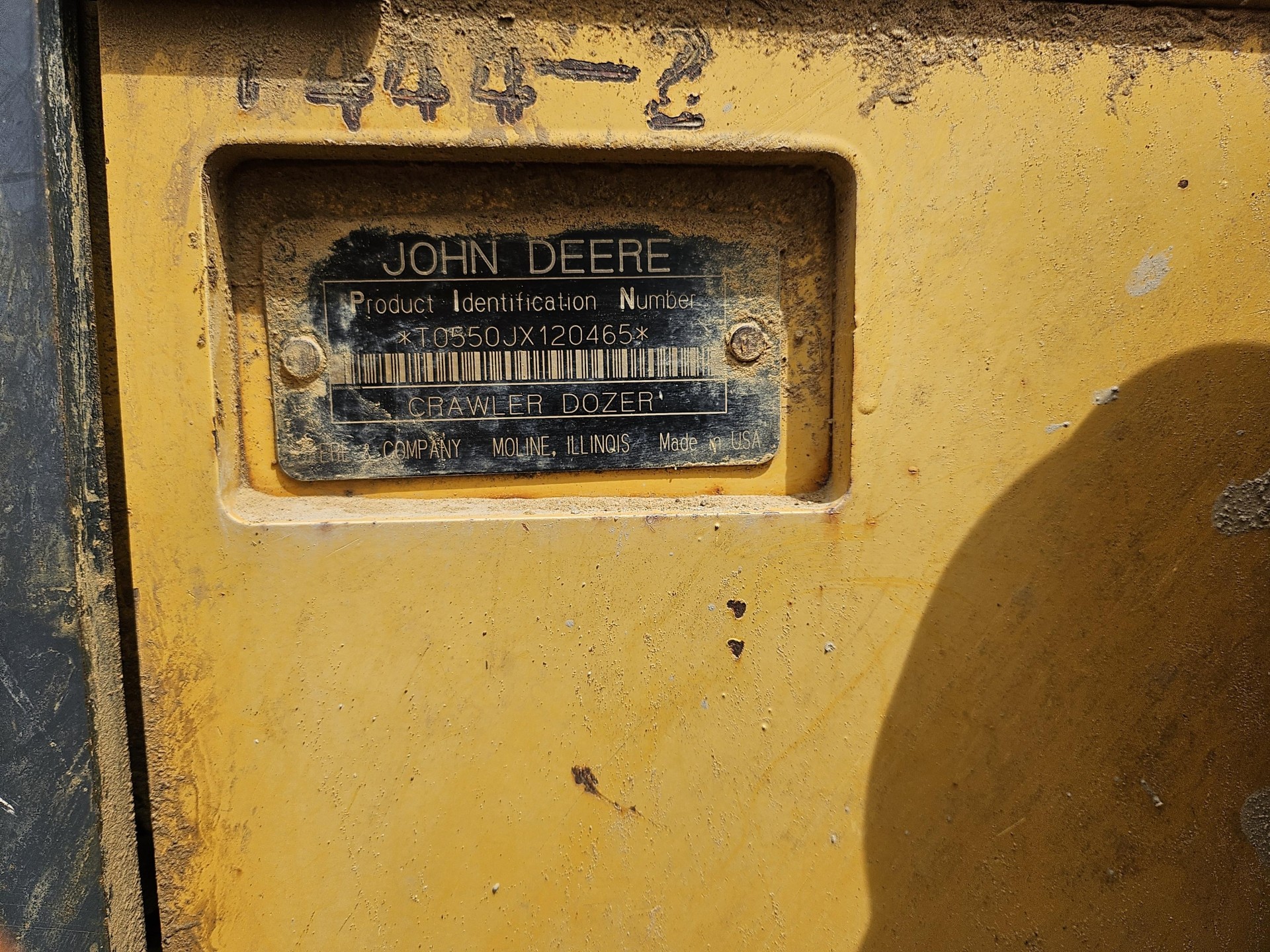 2005 John Deere 550J-LT Crawler Dozer - Image 5