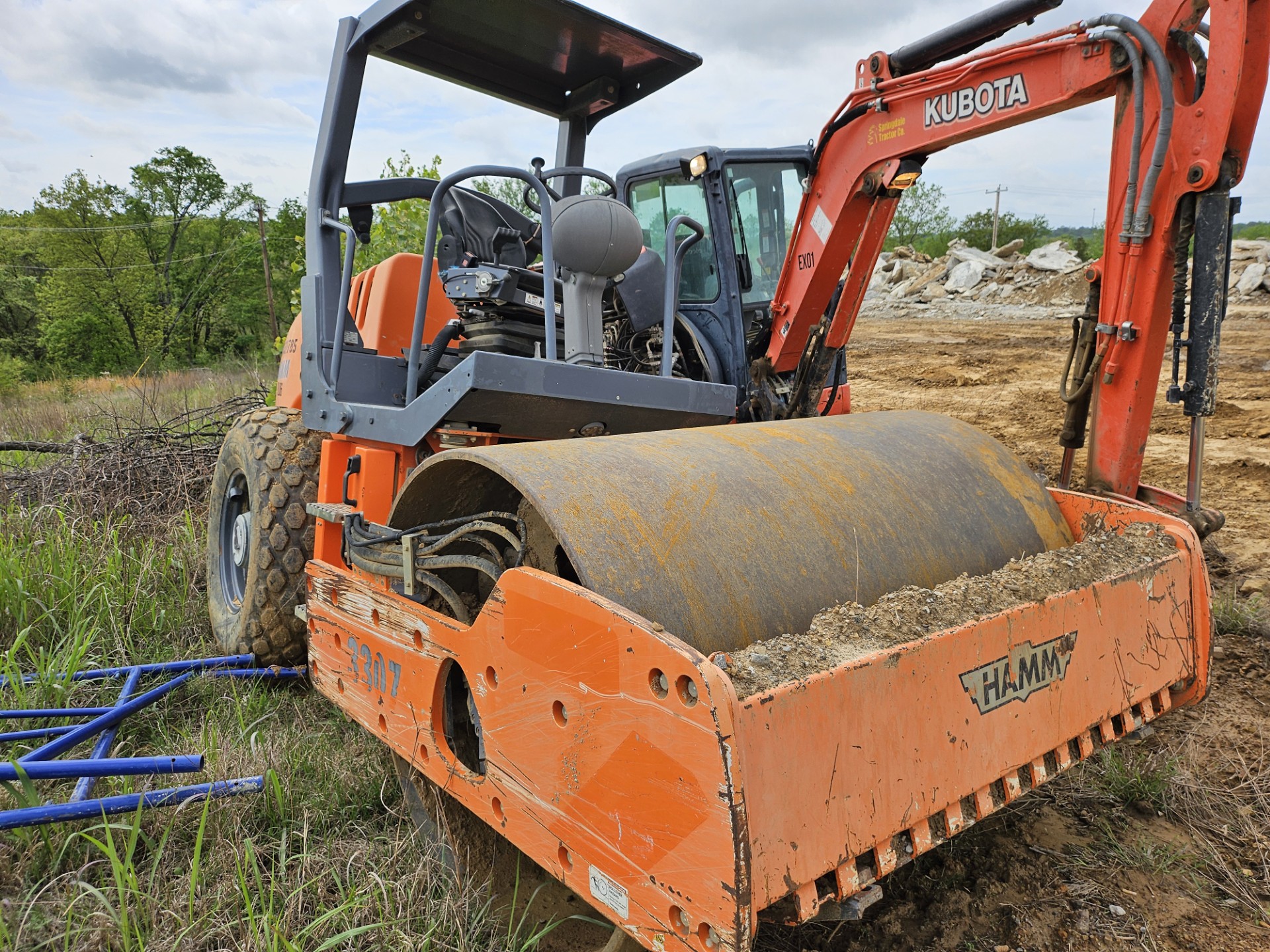 2014 Hamm 3307 Vibratory Compactor