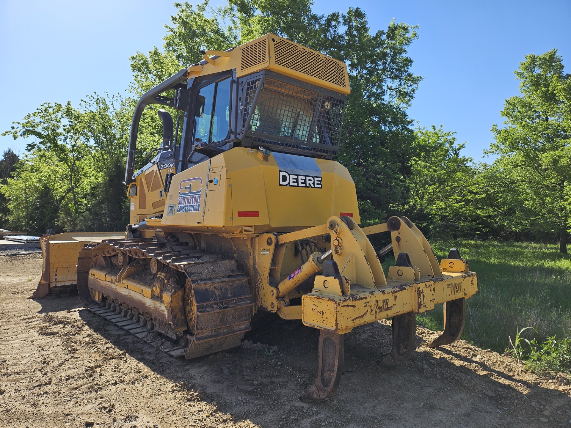 2016 John Deere 700K-XLT Crawler Dozer - Image 4