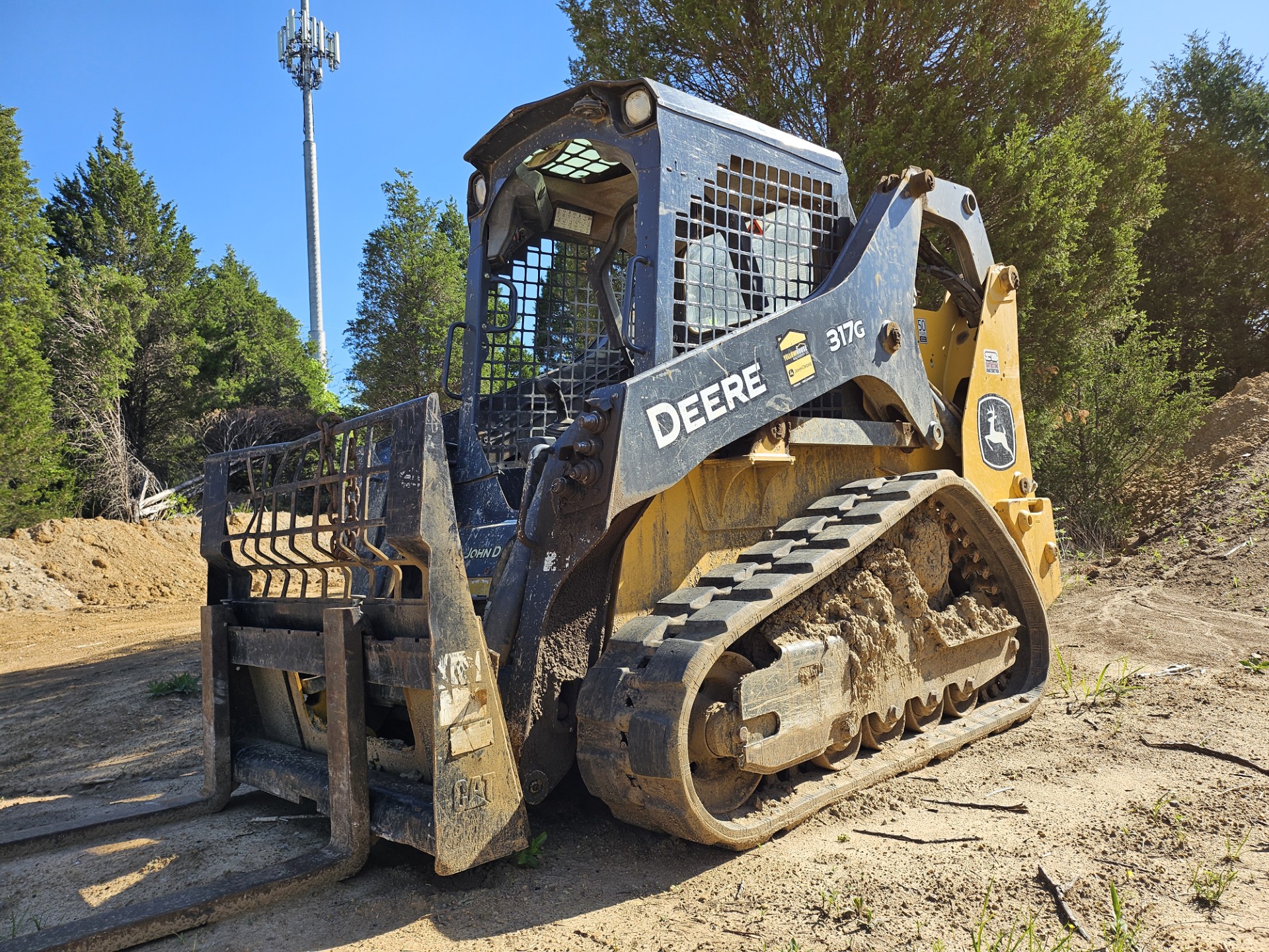 2020 John Deere 317G Compact Track Loader