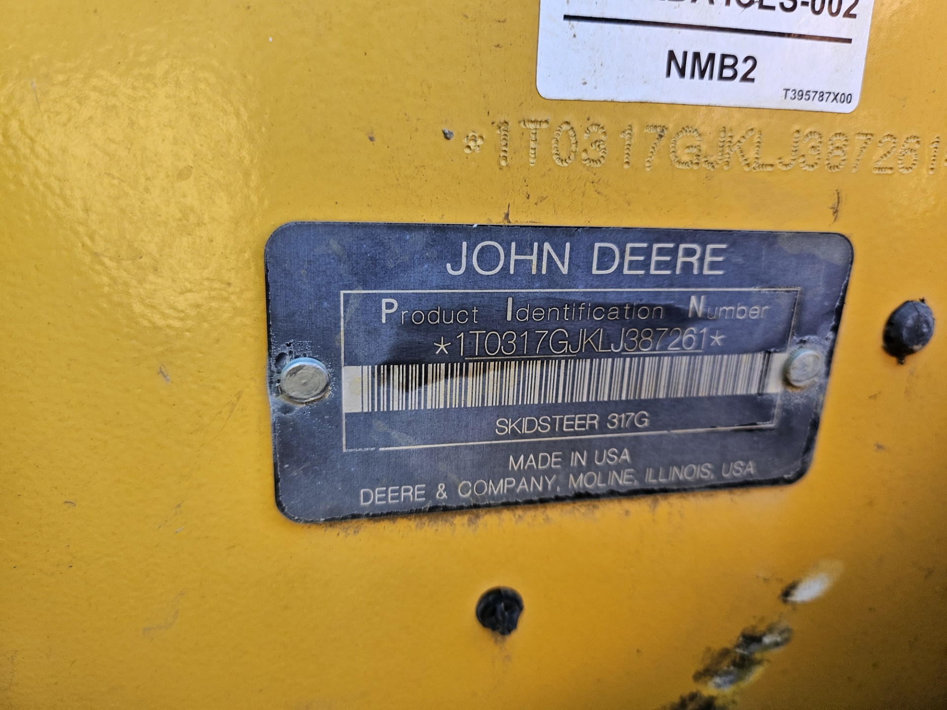 2020 John Deere 317G Compact Track Loader - Image 9